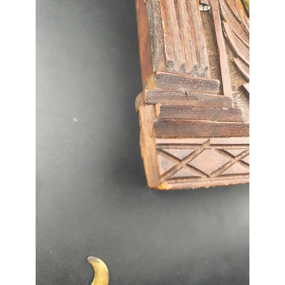 Antique 1867 John Haley Bellamy Masonic Clock Niles Ward & Co Charlestown MA